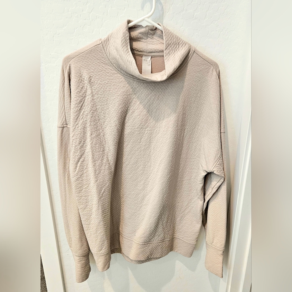 Sonoma Women's Cream Cowl Neck Sweater